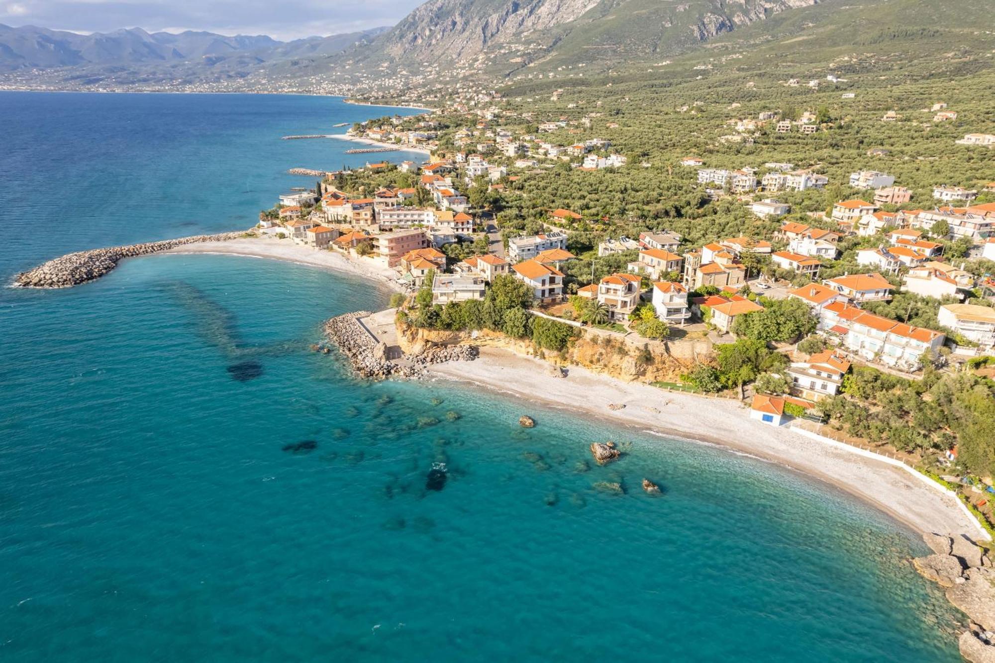 Avia Blue Maisonettes - Messinia Gulf Retreat Buitenkant foto
