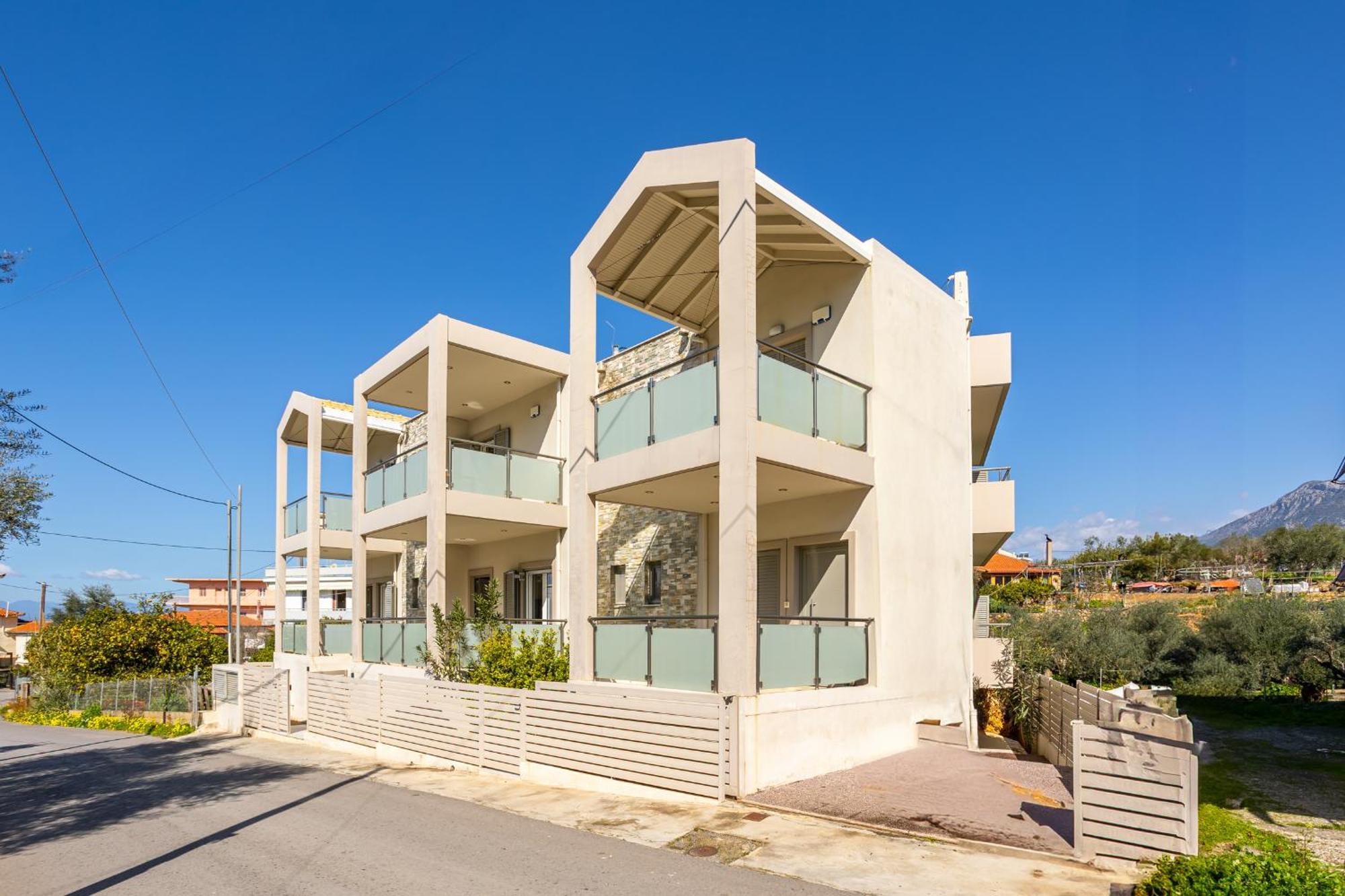Avia Blue Maisonettes - Messinia Gulf Retreat Buitenkant foto